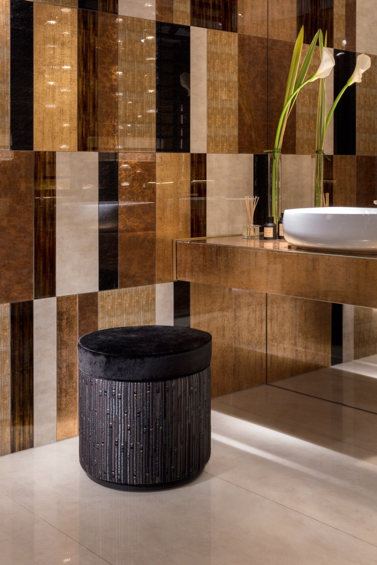 Круглый пуф из ткани Sicis Sultan ARCH-00147420 - Вид №8