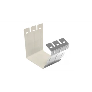 Соединитель желоба 127 мм цвет белый