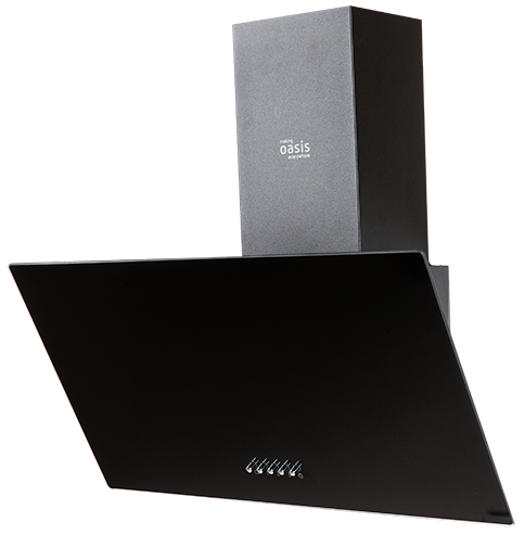 8198292 Вытяжка наклонная Oasis NP-60B (FR) черный/черный STDN-0113501 - Вид №4