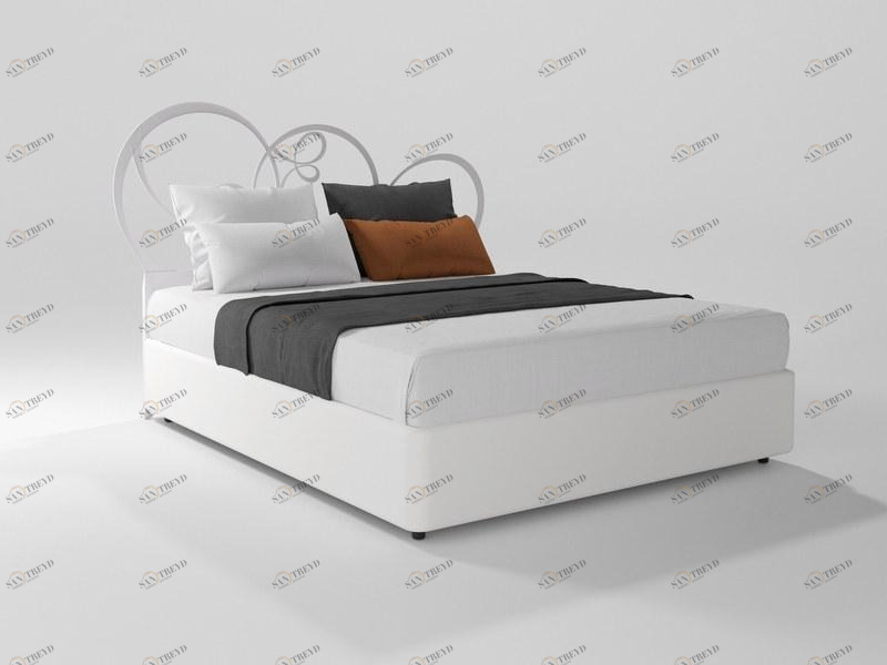 Barel Кровать с коваными элементами из цельного железа sun-id-1465989