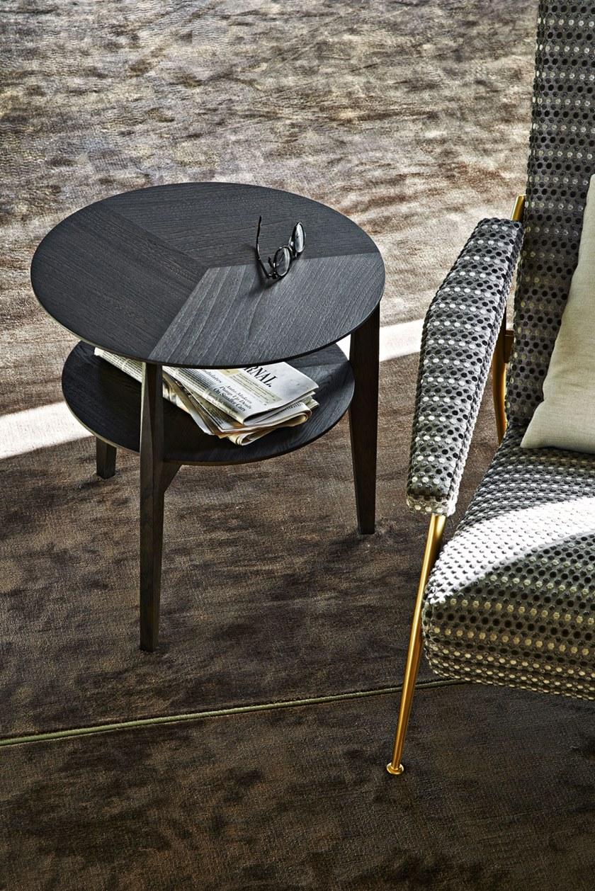 Molteni & C. Круглый прикроватный столик из массива дерева sun-id-1490162 - Вид №3