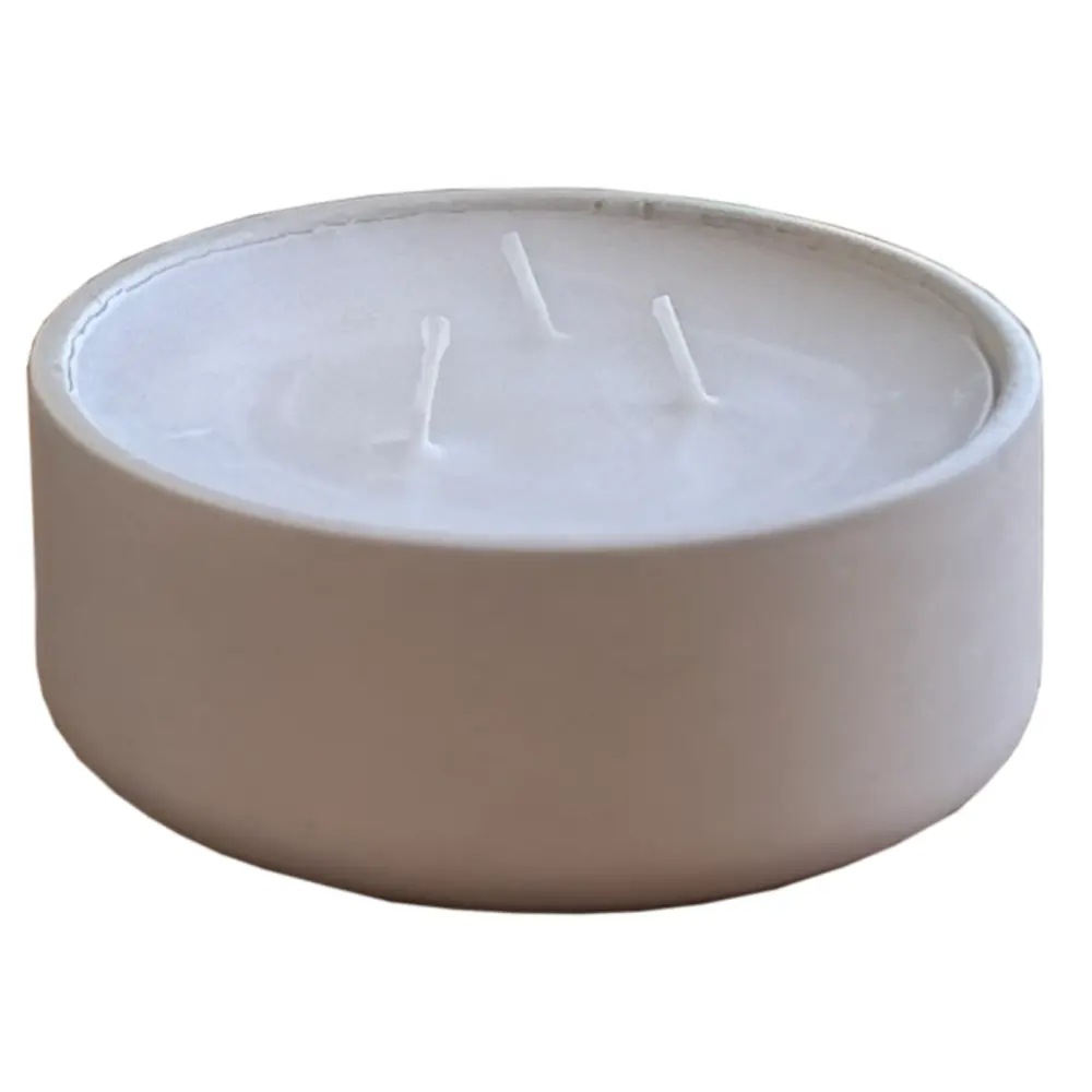 Свеча ароматическая в стакане Aroma Harmony Ванильный 4.8 см цвет белый STLM-2039152