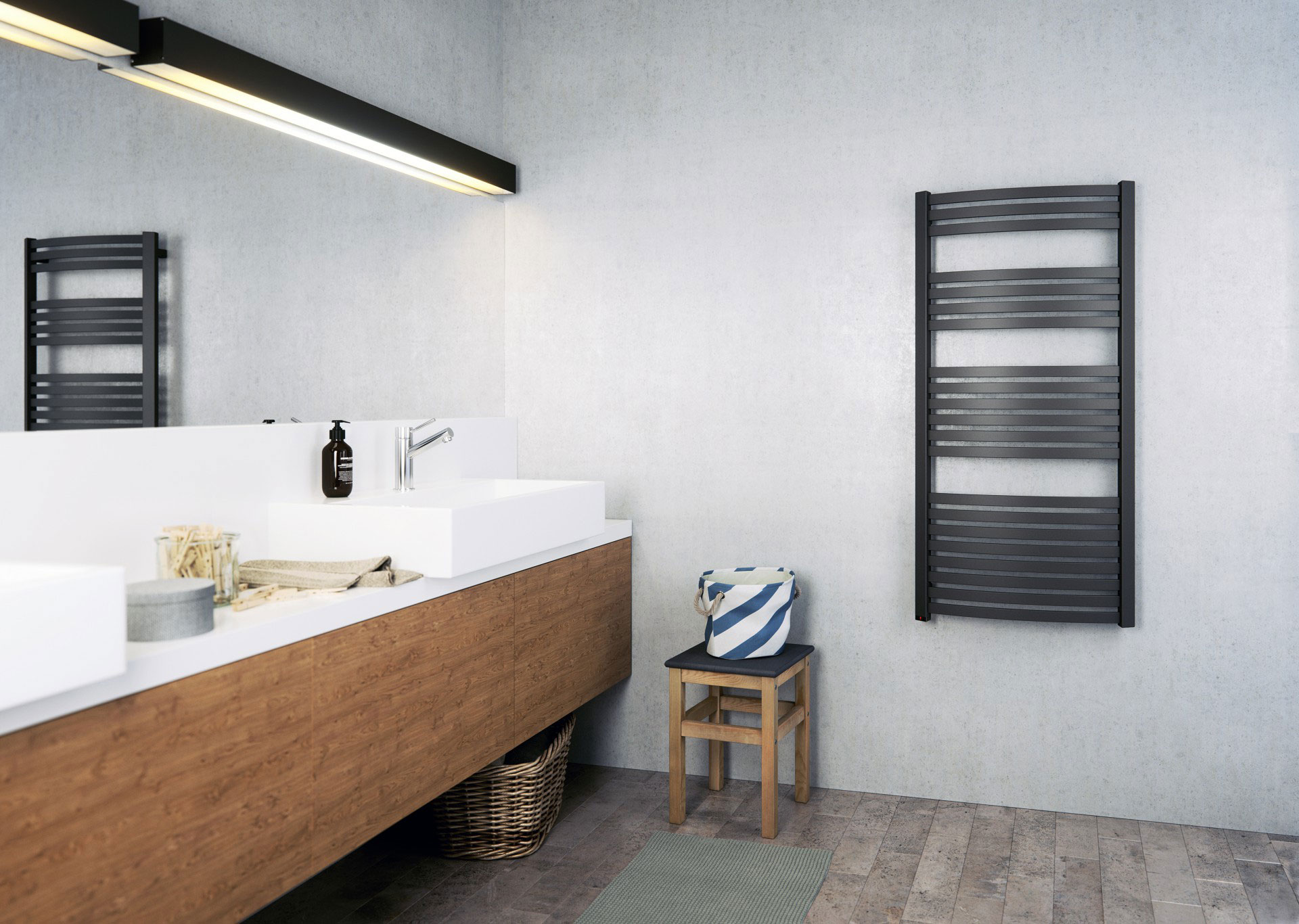 Полотенцесушители WZDEN086040 Dexter One Terma 2.61  - Вид №2