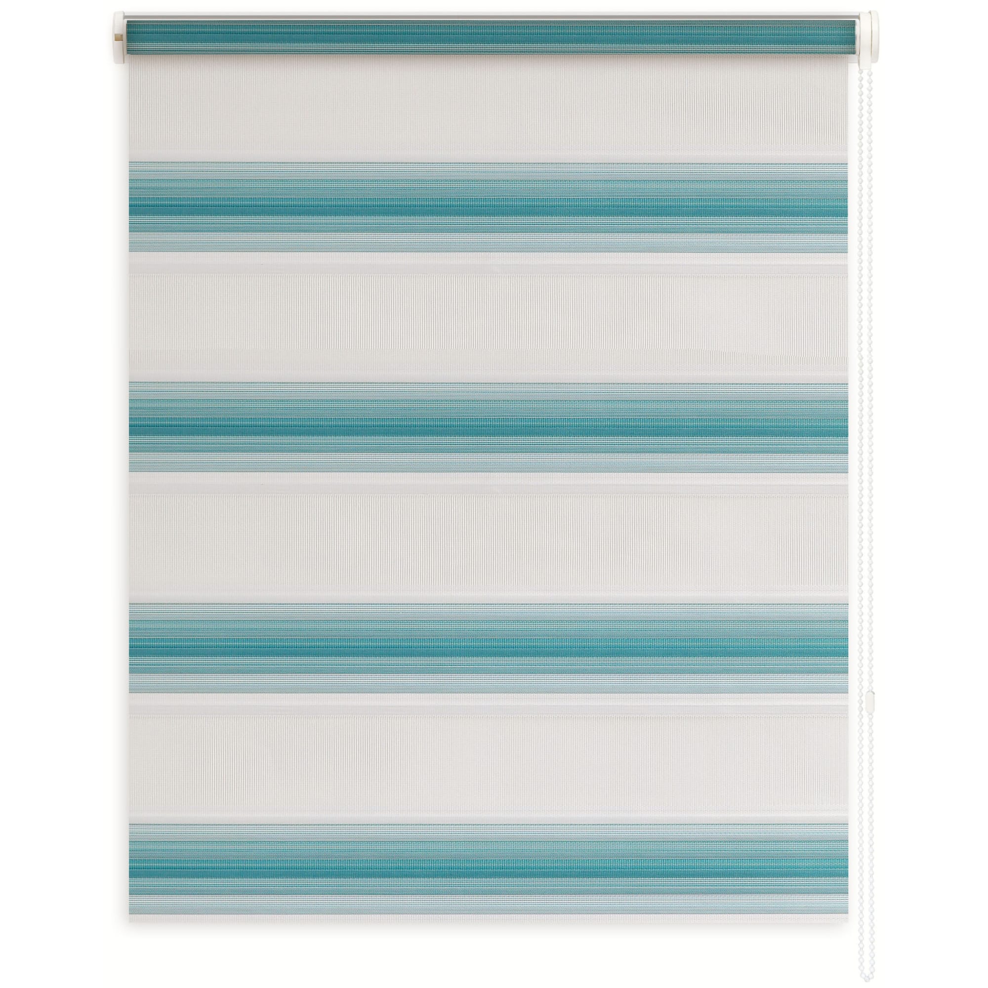 83503183 Штора рулонная день-ночь Miamoza Palermo 80x160 см зелёная Santreyd 