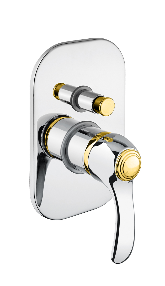 47CO5134 Смеситель для душа , хром-золото Fiore JAFAR  - Вид №1