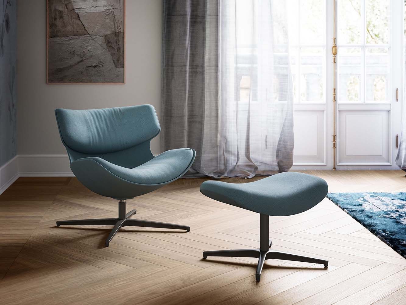 Спицевое вращающееся кресло Quadrifoglio Group Design Living ARCH-00098792 - Вид №1