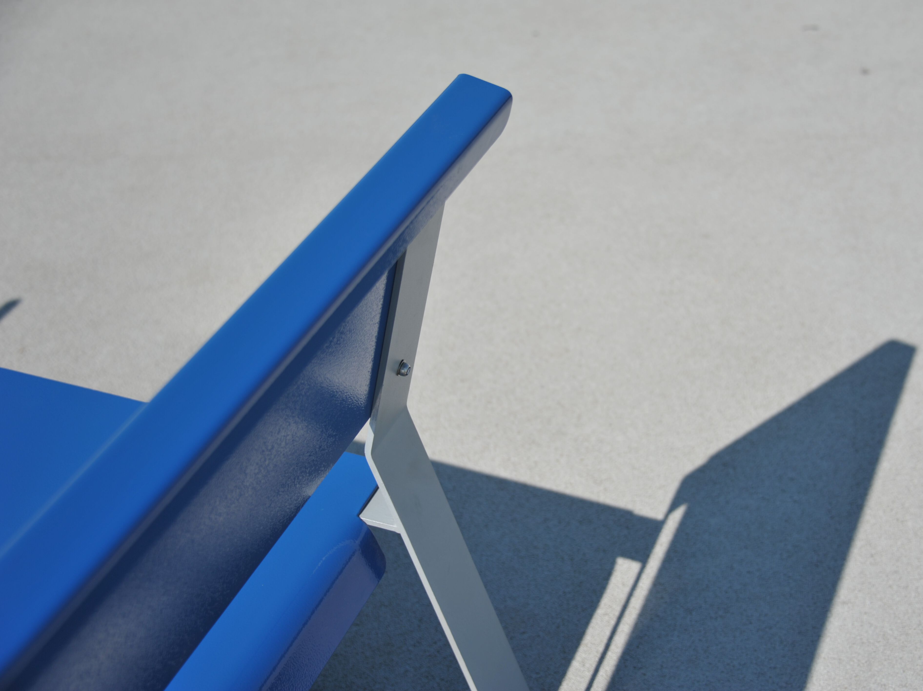 Оцинкованная стальная скамья со спинкой Viscio Urban Design MATKA ARCH-00050896 - Вид №10