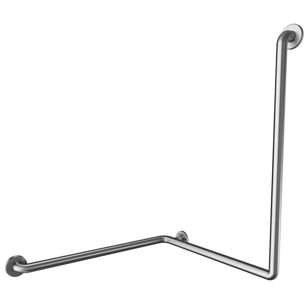 B650-B Поручень из нержавеющей стали Ø32 мм, 4-х точечная фиксация duten 