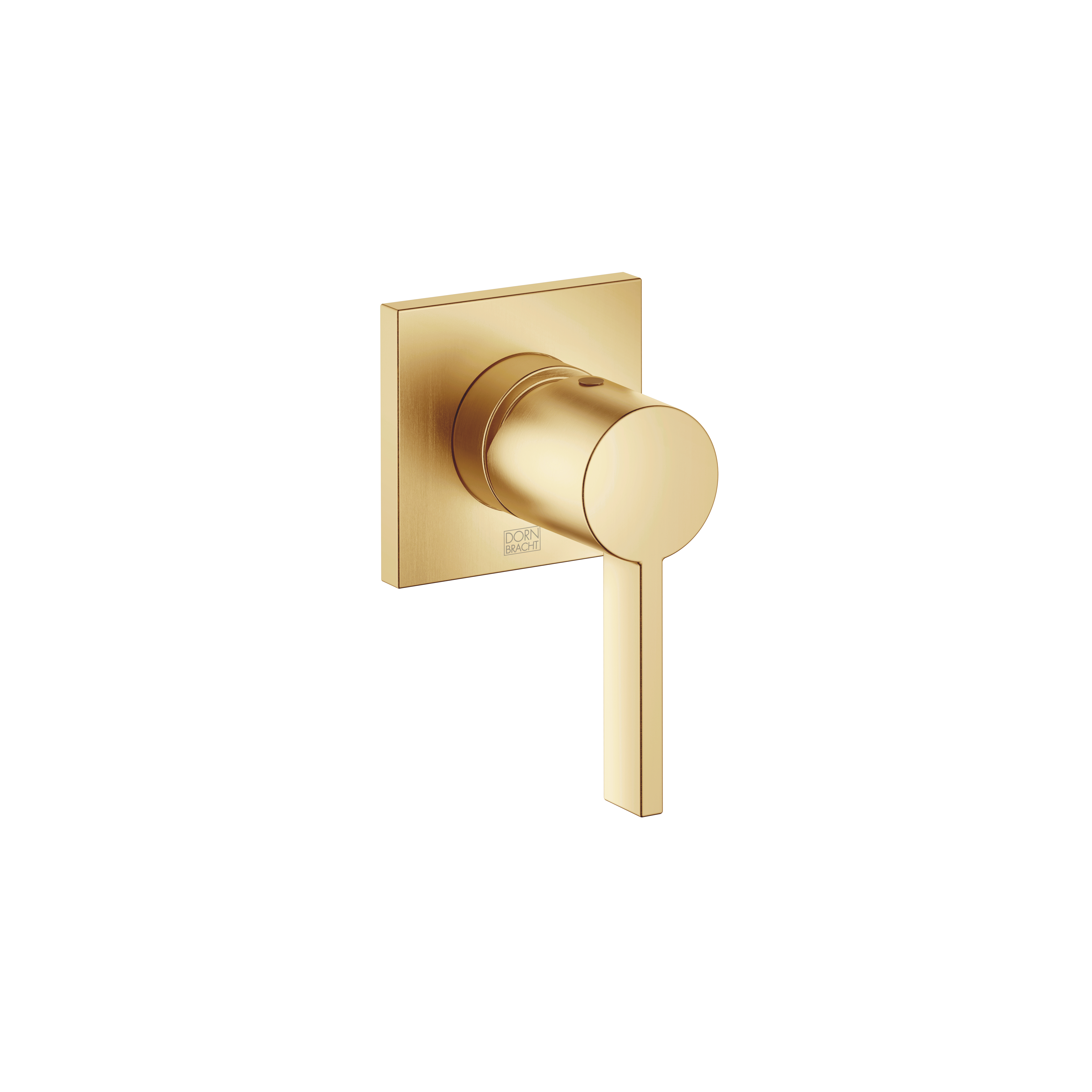 Однорычажный смеситель скрытого монтажа с крышкой - Brushed Durabrass (23-каратное золото) DornBracht CL.1 36060670-28