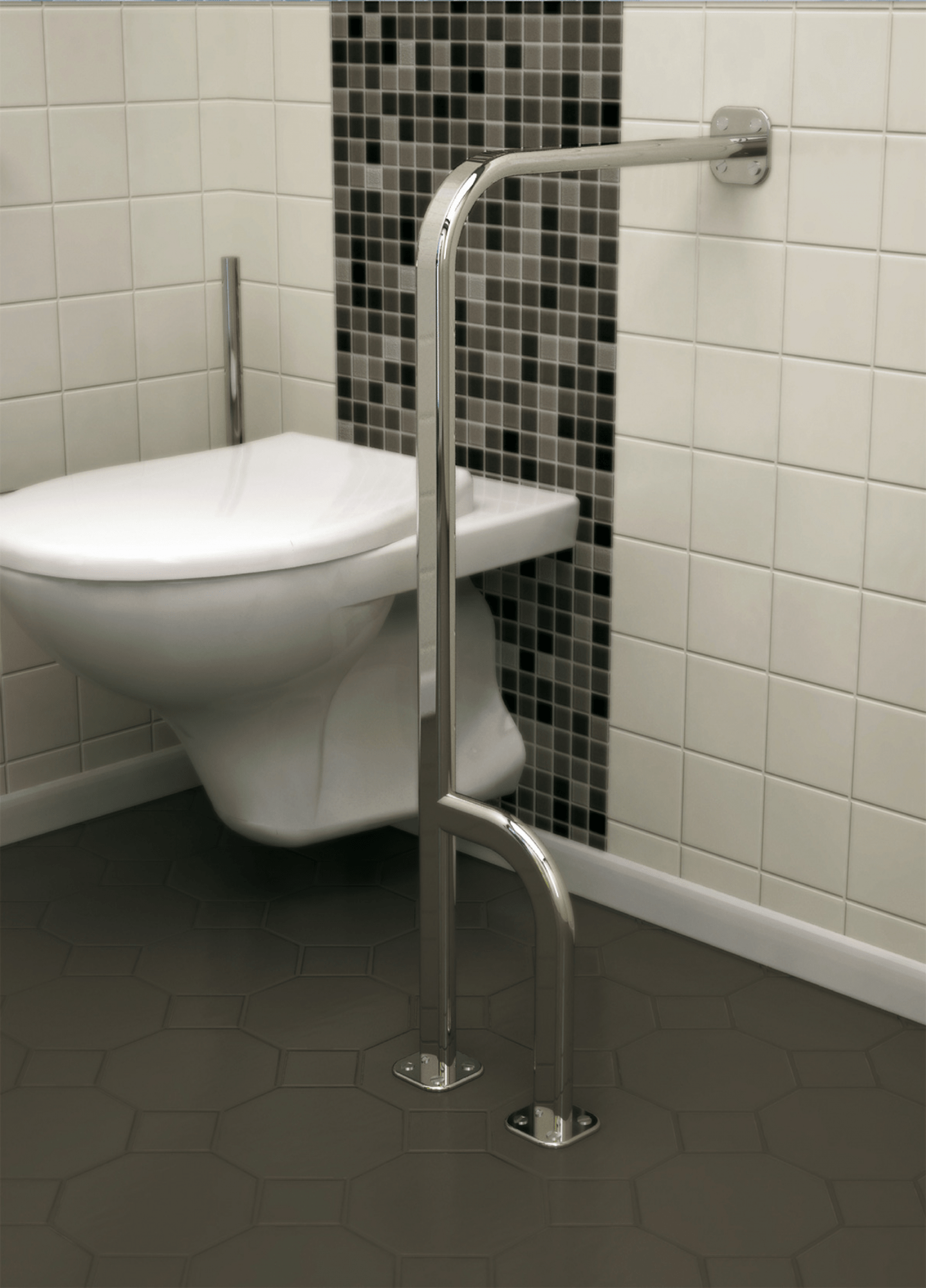 Сантехнические аксессуары WBWIL002 Bертикальный кронштейн Terma 38x20  - Вид №8