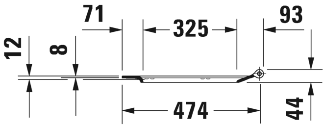 0060510000 Крышка сиденье для унитаза Duravit Durastyle - Вид №5