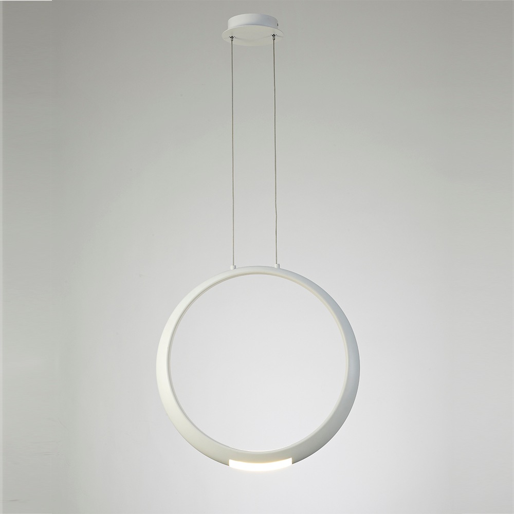 066527 Подвесной светильник белый Mantra Ring - Вид №4