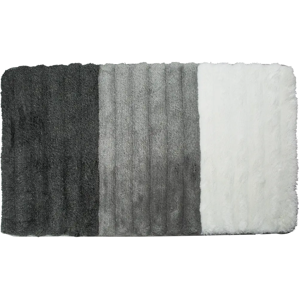Коврик для ванной комнаты Elly 60х100 см цвет серый PRIMANOVA STLM-2173088