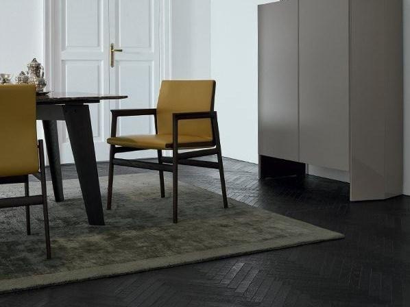 Poliform Мягкое кожаное кресло с подлокотниками Ipanema sun-id-1383248 - Вид №1