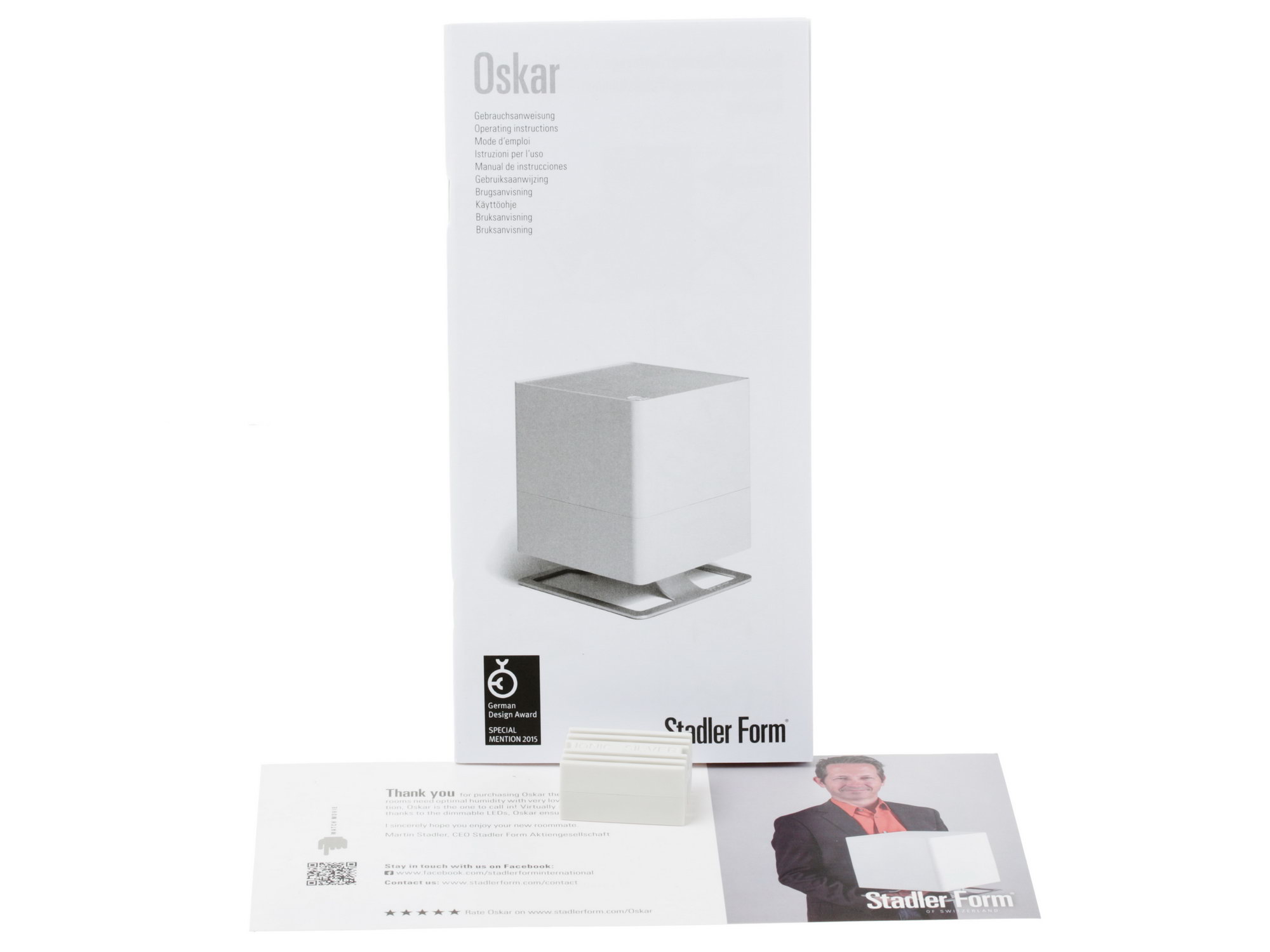 1002631 Увлажнитель воздуха Stadler Form Oskar O-021 STDN-0136263 - Вид №7