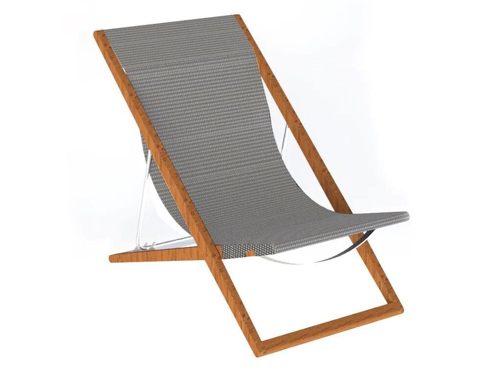 Складной стул из тикового дерева Unopiù Cosette ARCH-00133393