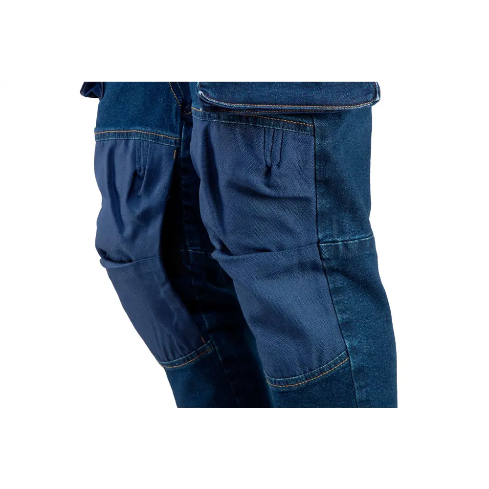 Брюки рабочие с усилением колена Neo Tools Denim синие размер XL рост 184-187 83303326 STLM-2104112  - Вид №2