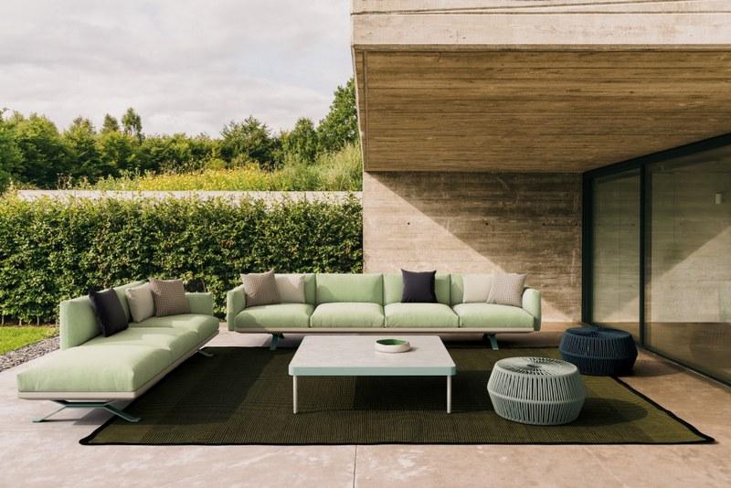 Kettal Садовый диван из модульной ткани Boma #25520-.. - Вид №6