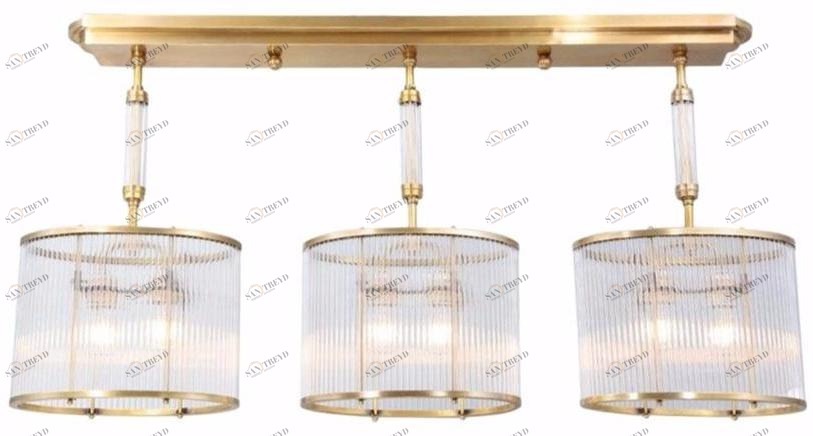 Patinas Lighting Подвесной светильник ручной работы из латуни Petitot sun-id-1383196