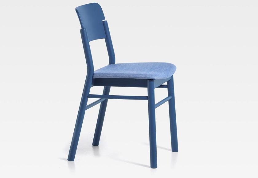 SIPA Деревянный стул со встроенной подушкой Pop sun-id-1380602 - Вид №1