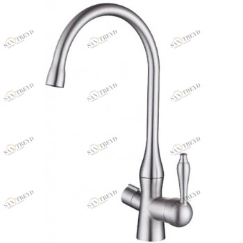 Zorg ZR 339 YF Satin Смеситель для кухни Zorg 395х210 мм 