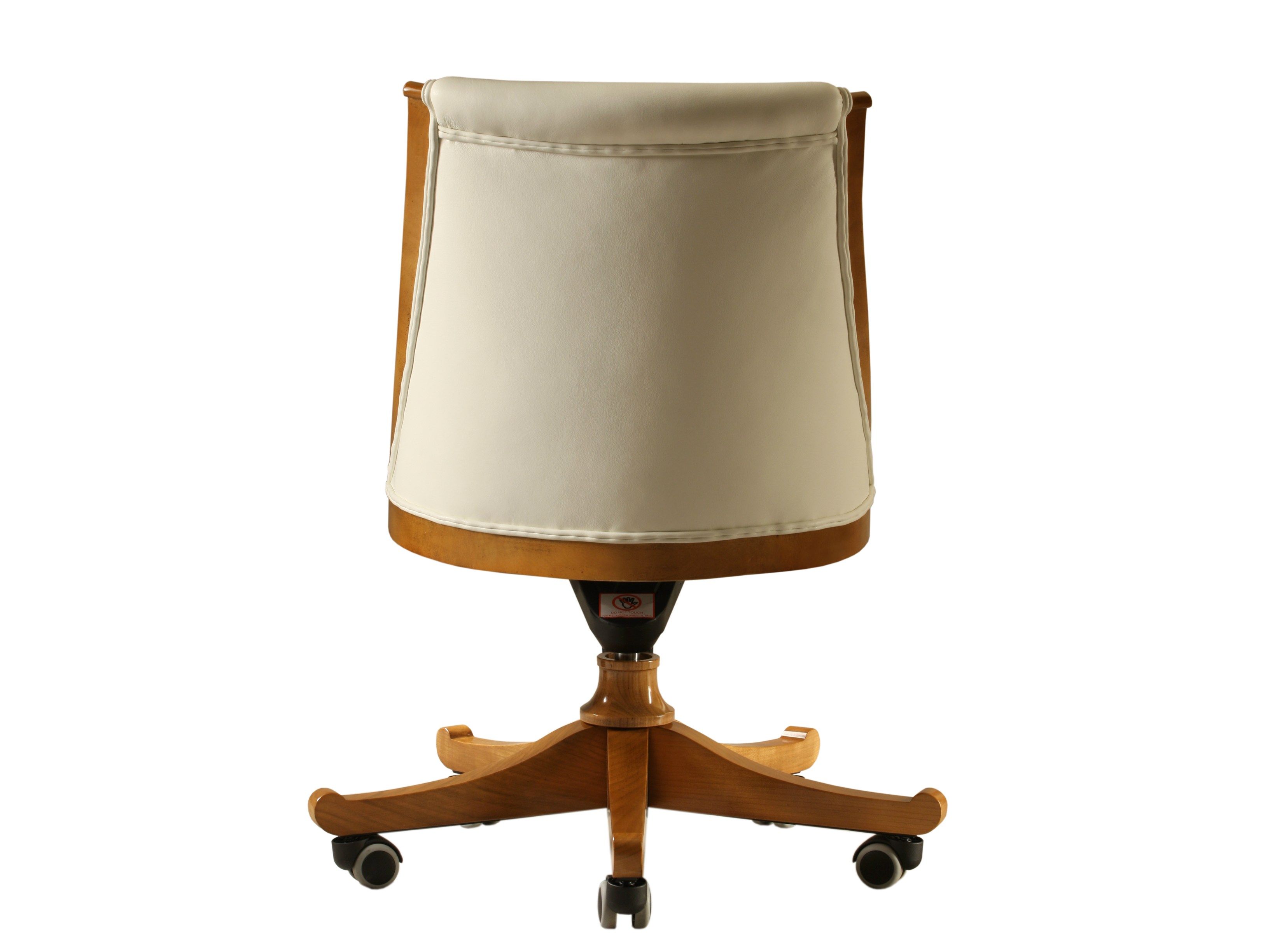 Вишневое вращающееся офисное кресло с колесами Morelato PRESIDENT ARCH-00094289 - Вид №2