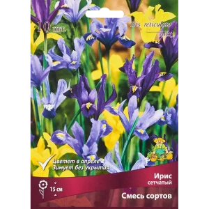 ПОИСК Ирис сетчатый микс - 10 луковиц для весеннего сада 88659085