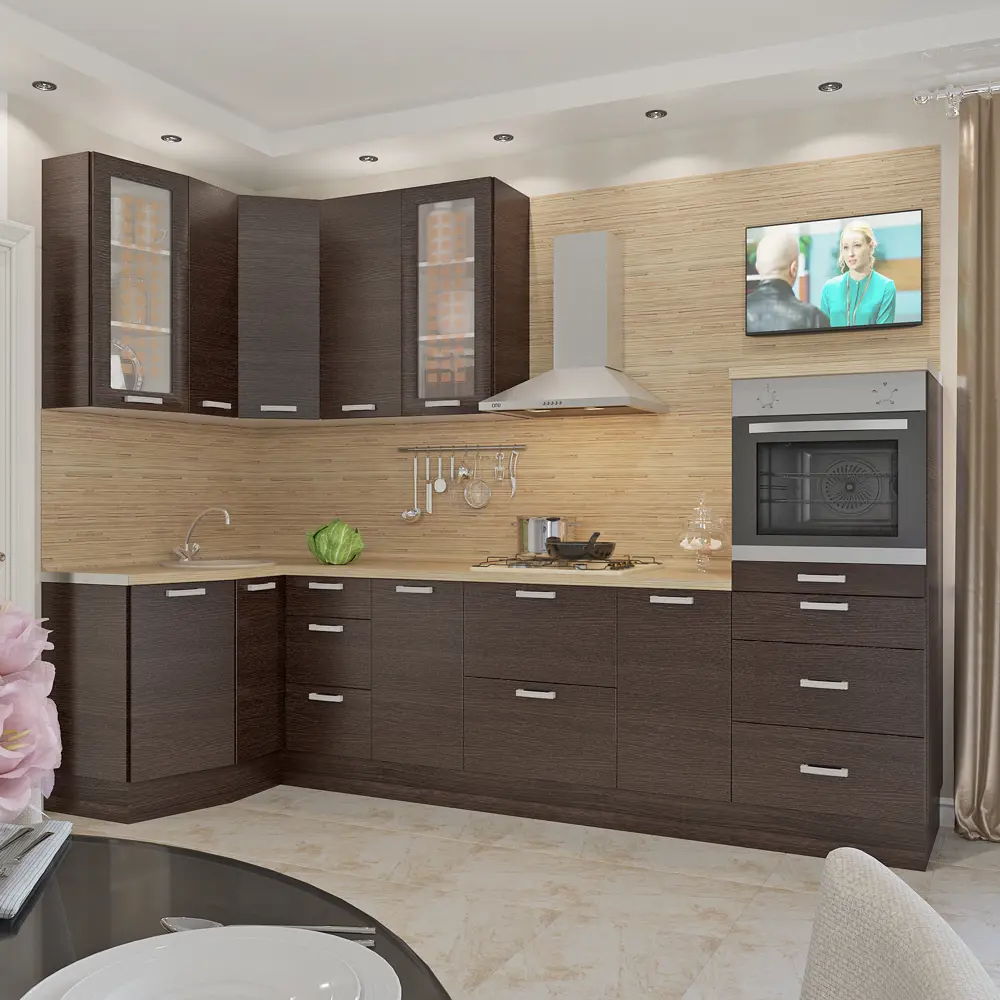 Дверь для ящика под духовку Delinia «Шоколад» 60x10 см, МДФ, цвет коричневый STLM-2067525 - Вид №2