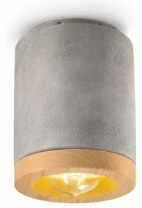 FERROLUCE Круглый керамический потолочный светильник Mateca C989