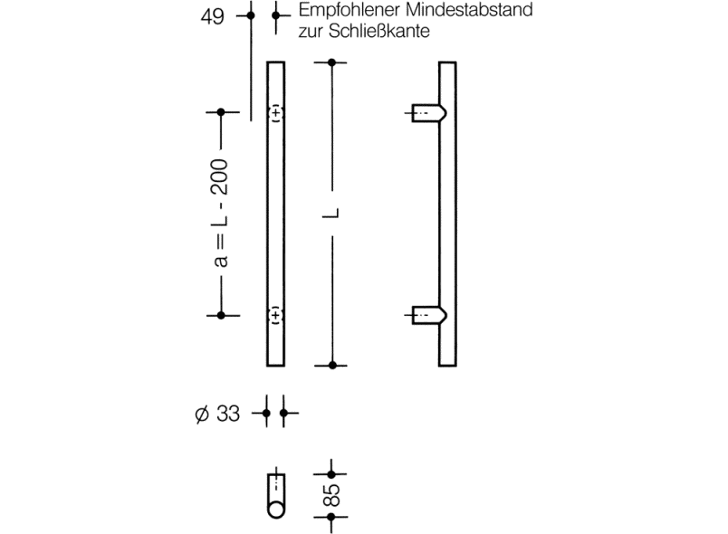 33.2070B Справиться HEWI Edition matt  - Вид №6