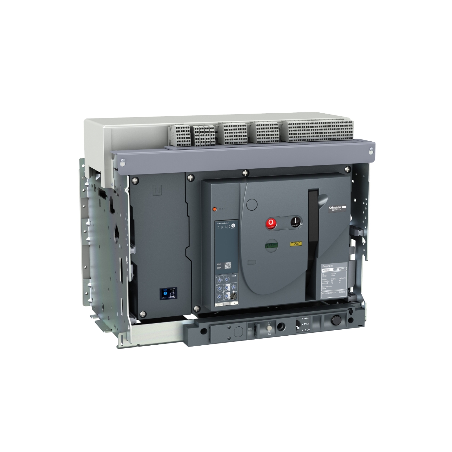 MVS16N3NW5V АВТ. ВЫКЛ. MVS 1600A 50KA 3P ЭЛ.УП.ВЫКАТ. ETV5 Schneider Electric EasyPact 