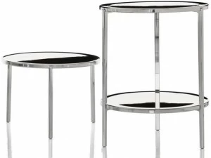 Magis Низкий круглый алюминиевый журнальный столик