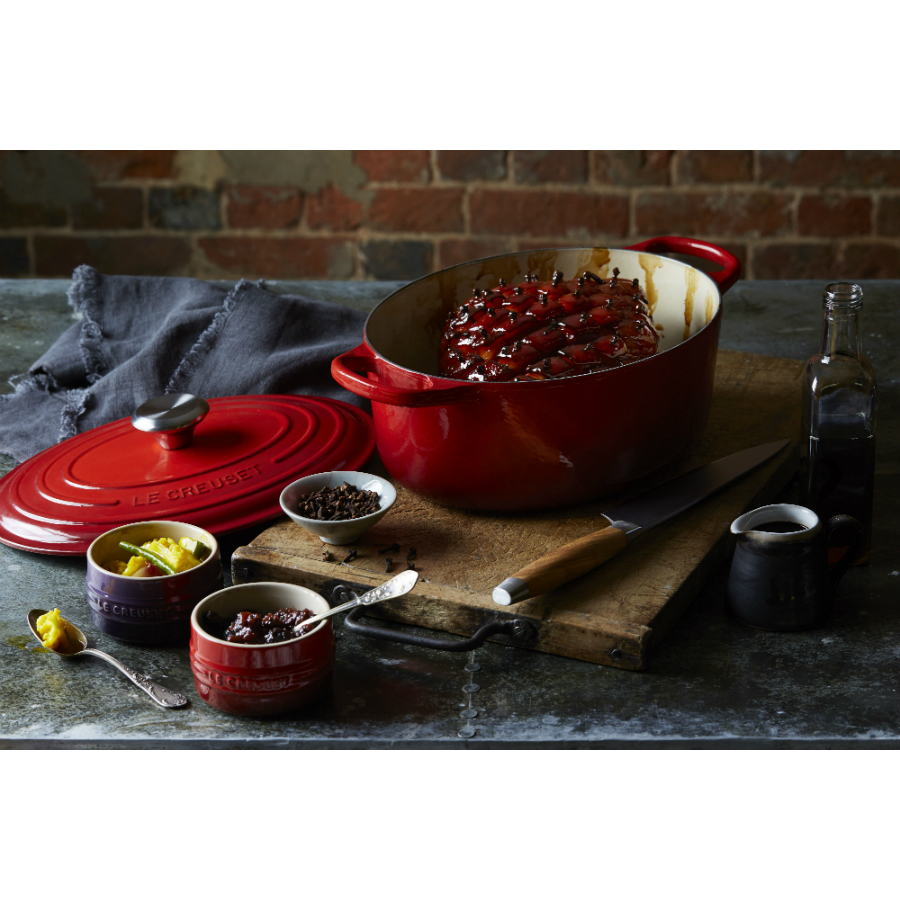 Утятница чугунная Le Creuset, Ø29 см, вишневая 21178290602430 - Вид №1