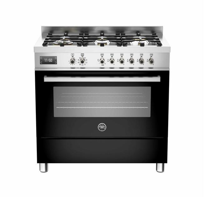 Bertazzoni Профессиональная отдельно стоящая кухня Professional Pro90 6 mfe s - Вид №1