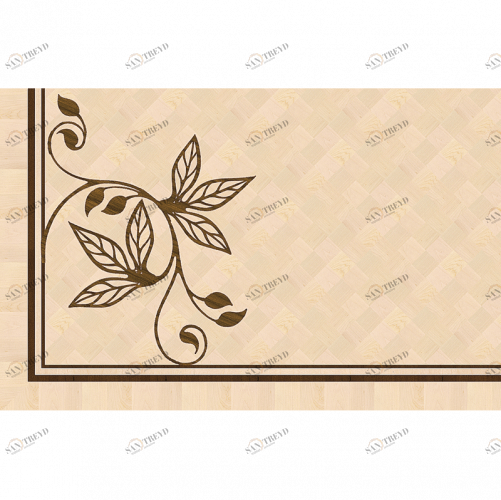 Угловой элемент Нереида Русская классика 67891