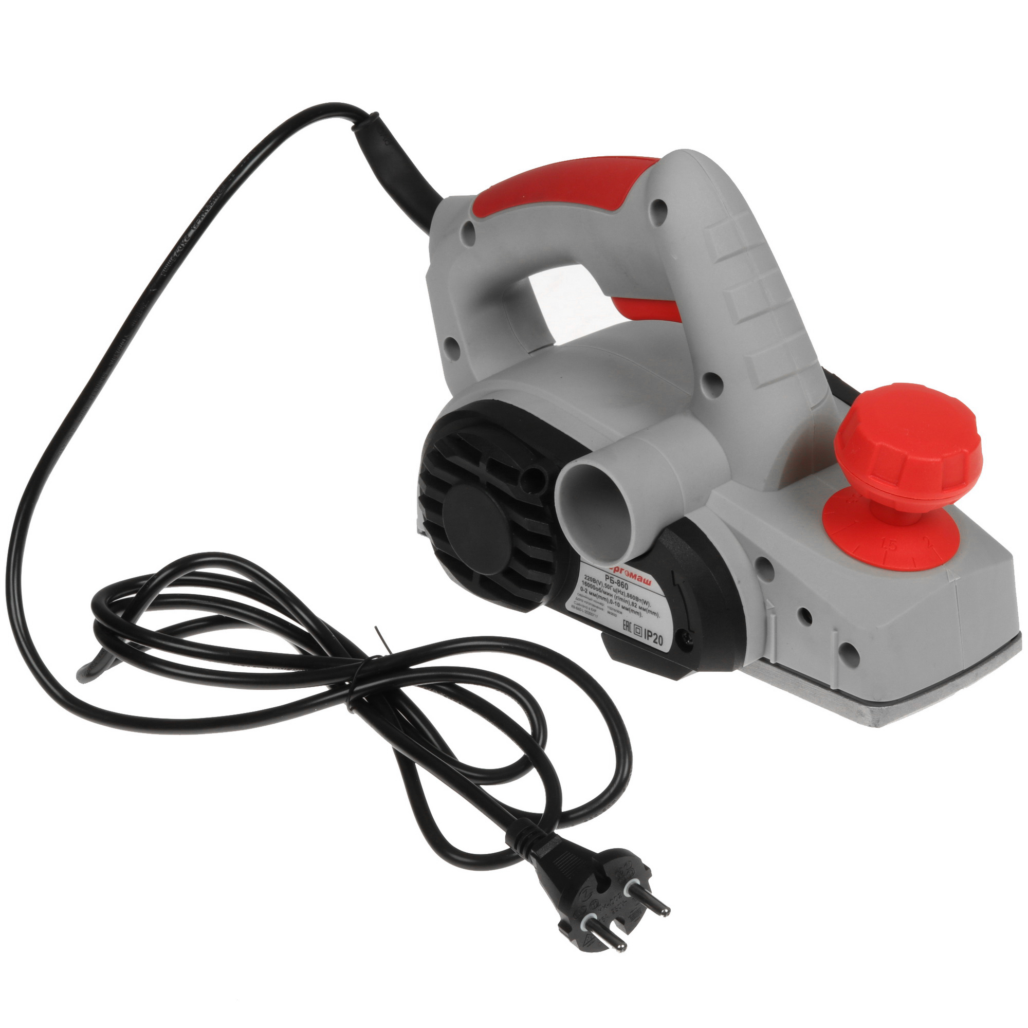 Электрорубанок Энергомаш РБ-860 5335553 STDN-0132928 - Вид №7