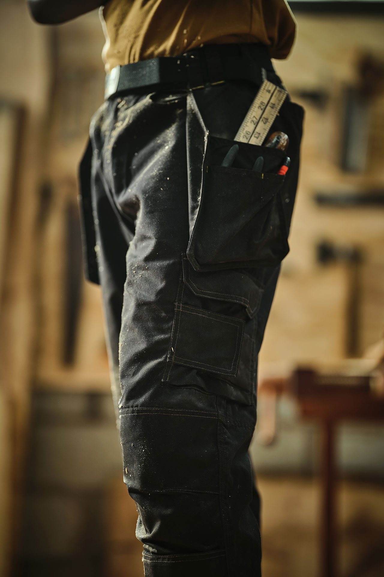 5041868 Брюки РЕГАТТА ПРОФЕШИОНАЛ ХАРДВЕА черные  Летняя спецодежда  размер 62/170-176 (46/R)  - Вид №8