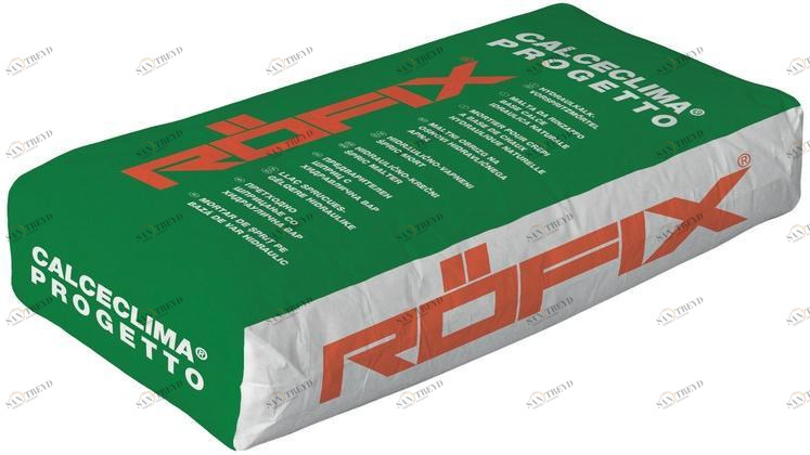RÖFIX Штукатурка на основе гидравлической и гашеной извести Calceclima® sun-id-1362335