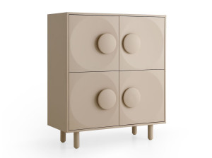 Шкаф из МДФ с распашными дверцами