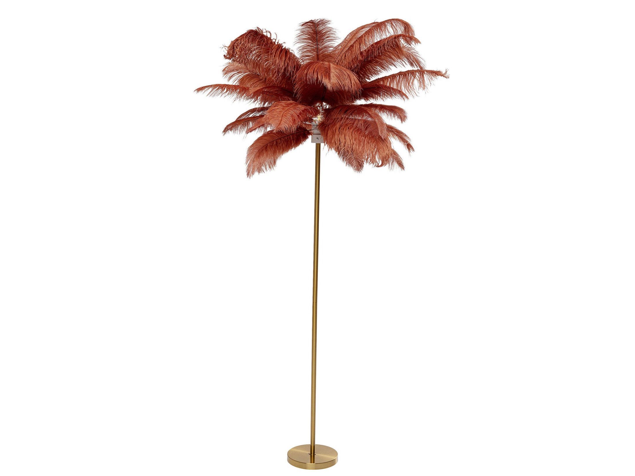 Стальной торшер KARE Design FEATHER PALM ARCH-00060802 - Вид №5