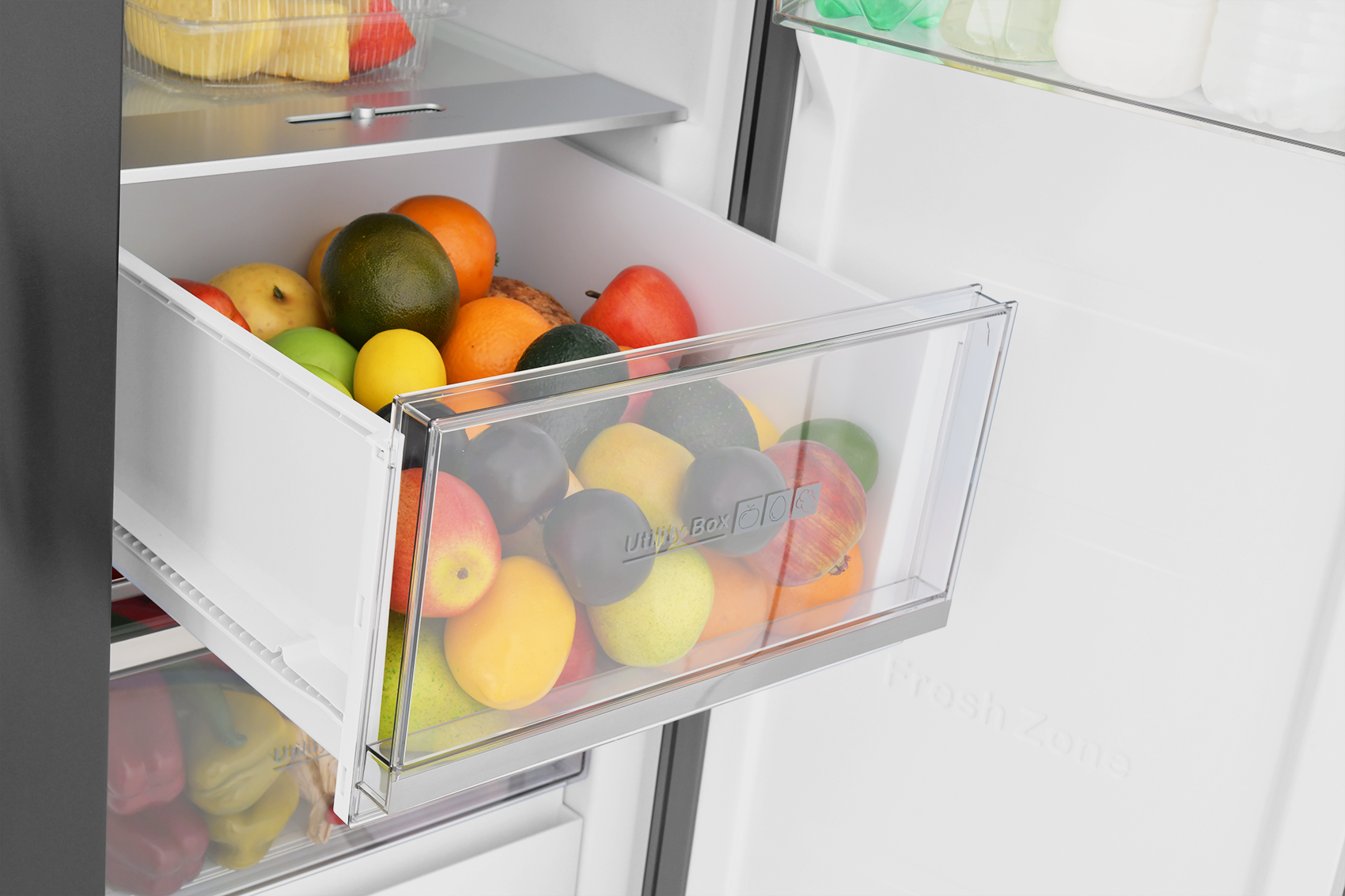 9235924 Холодильник Side by Side   ZUGEL ZRSSI540XB Slot-In черный STDN-0045191 - Вид №8