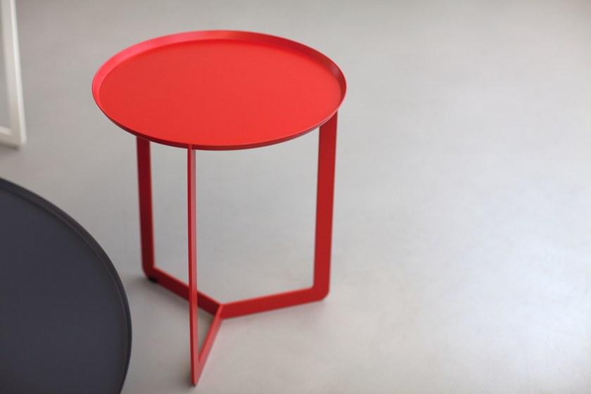 MEMEDESIGN Круглый металлический журнальный столик для гостиной по контракту sun-id-1428127 - Вид №2