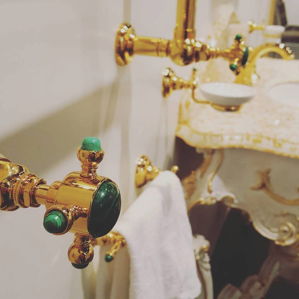 2110 ** 09 Смеситель для биде с автоматическим сливом Nicolazzi Series Le Pietre  - Вид №6