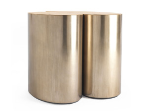 Деревянный журнальный столик / тумбочка