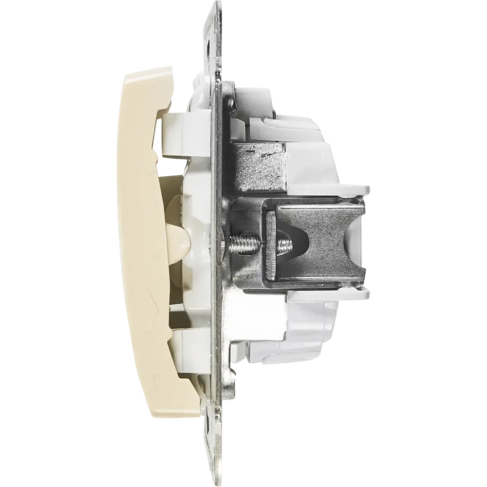 Schneider Electric Glossa - выключатель трёхпозиционный бежевый с двумя клавишами 86710477 STLM-0070847 - Вид №3