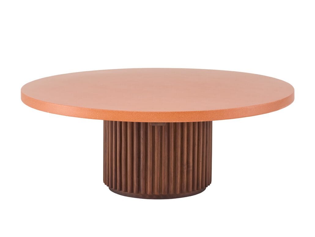 Круглый стол из тикового дерева с терраццо Il Giardino di Legno хлебные палочки ARCH-00047331