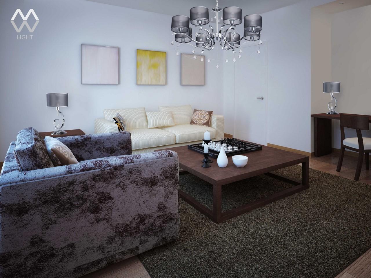 Настольная лампа MW-Light Федерика 379039401 MW-LIGHT ИНТЕРЬЕРНЫЕ 191604 Серебро;серый  - Вид №1