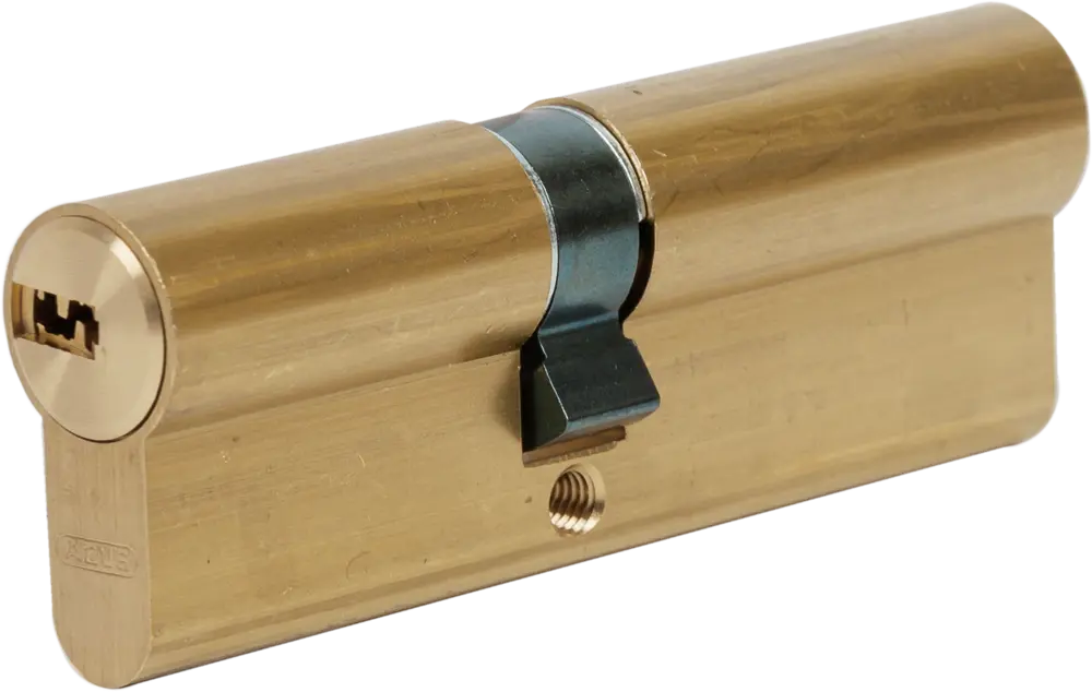 82441687 Цилиндр Abus D6MM, 40x50 мм, ключ/ключ, цвет золото STLM-0027359