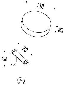 DAVIDE GROPPI Настенный светильник sun-id-1401603 - Вид №1