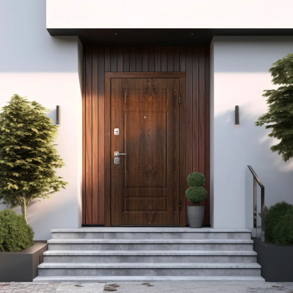 Дверь входная металлическая Мельбурн 86x201 см левая белая BELWOODDOORS STLM-2053547 - Вид №10